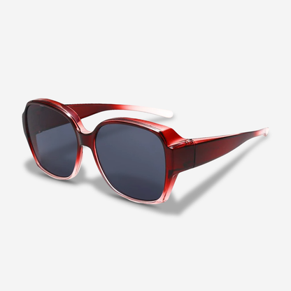 Polarized Fit Over Sunglasses UV400 Glare Protection Eyewear For Prescription Glasses