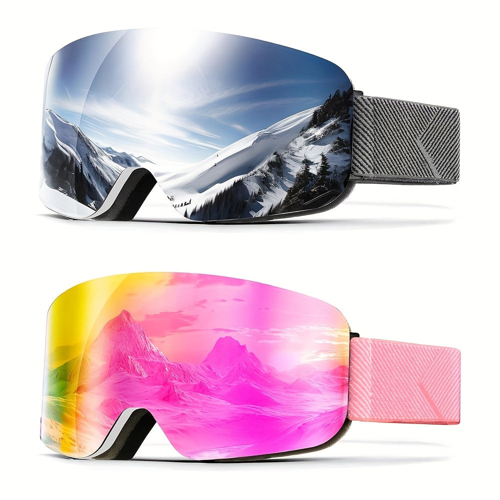 Polarized Ski Goggles Anti Fog Snowboard Glasses Winter Snow Eyewear