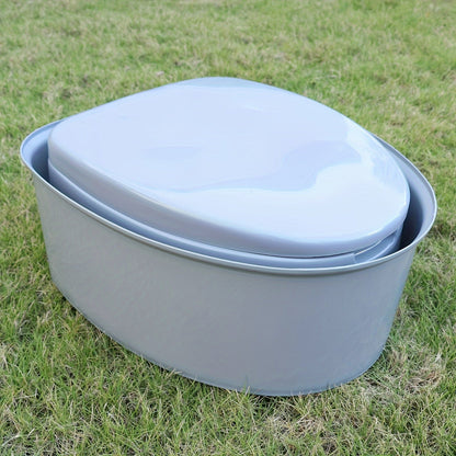 Portable Camping Toilet Lightweight PVC Travel Outdoor Toilet Seat