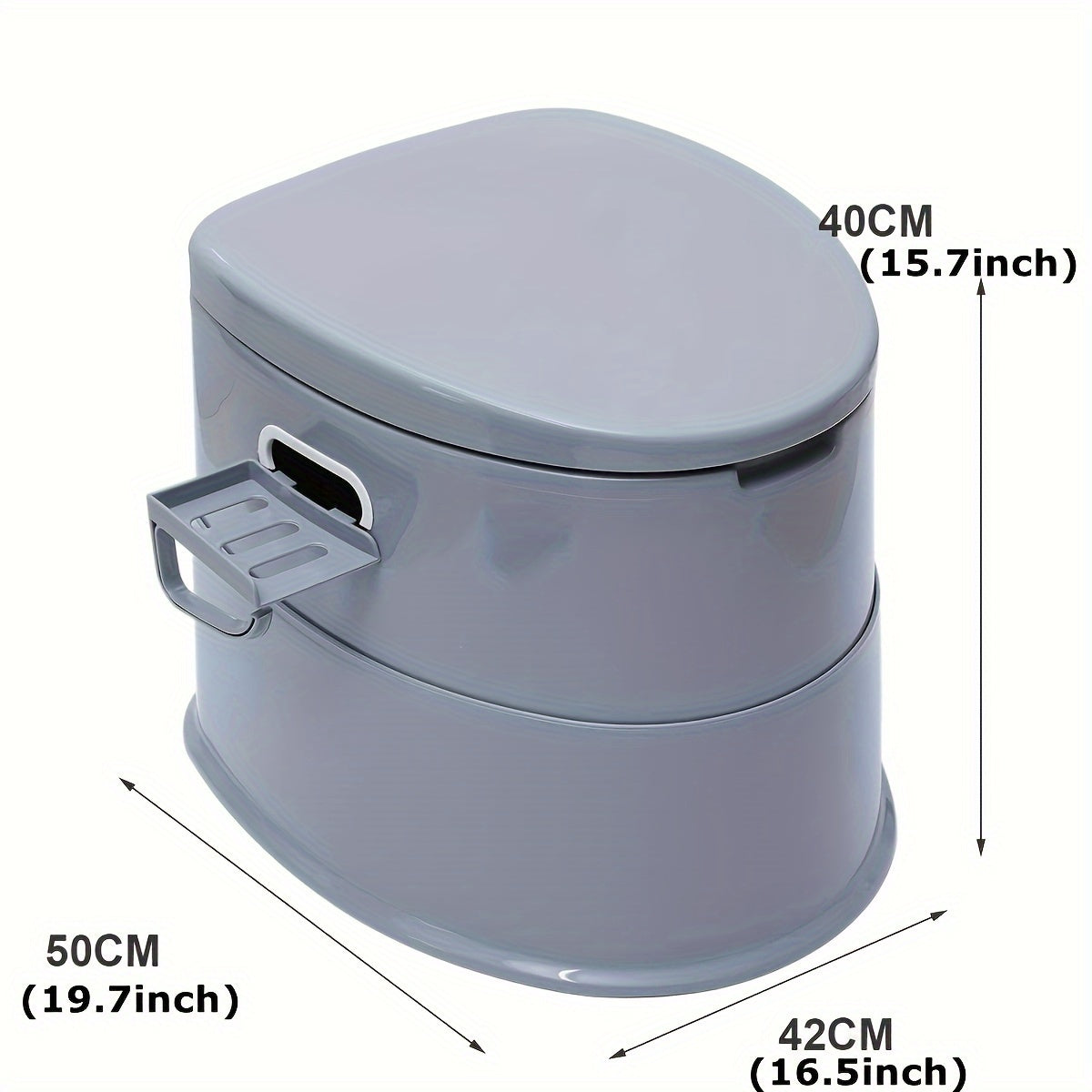 Portable Camping Toilet Lightweight PVC Travel Outdoor Toilet Seat