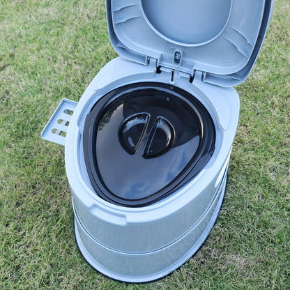 Portable Camping Toilet Lightweight PVC Travel Outdoor Toilet Seat
