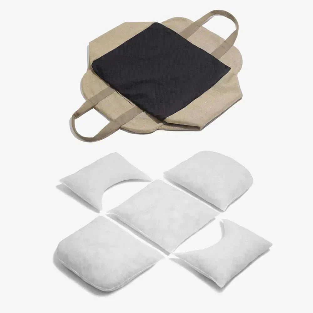 Portable Dog Car Travel Bed with Safety Cushion