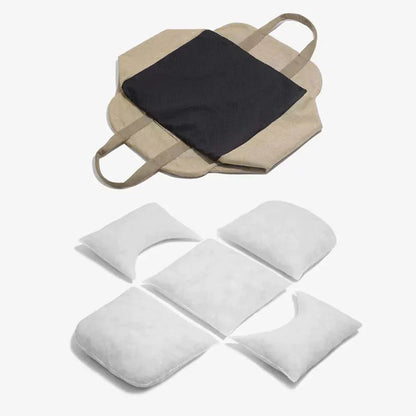 Portable Dog Car Travel Bed with Safety Cushion