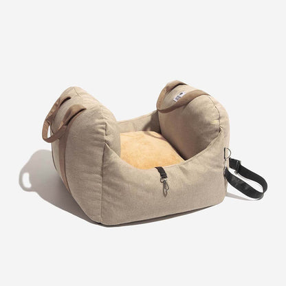 Portable Dog Car Travel Bed with Safety Cushion