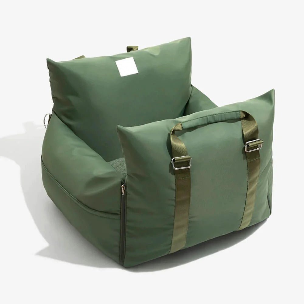 Portable Dog Car Travel Bed with Safety Cushion