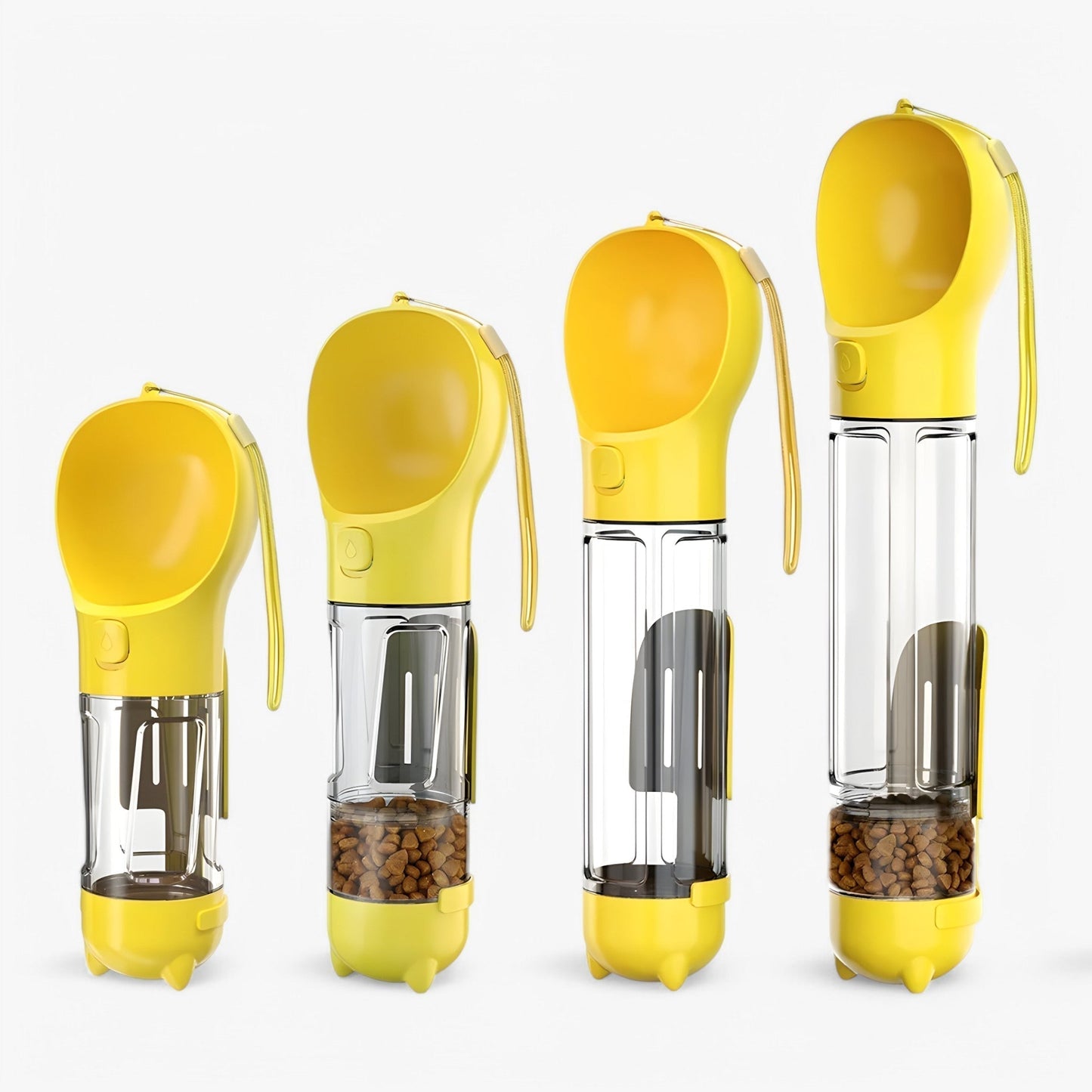 Portable Dog Water Bottle Food Container Travel Dispenser