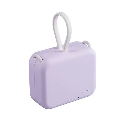 Portable Fast Charging Power Bank Compact 5000mAh Pocket Battery Pack