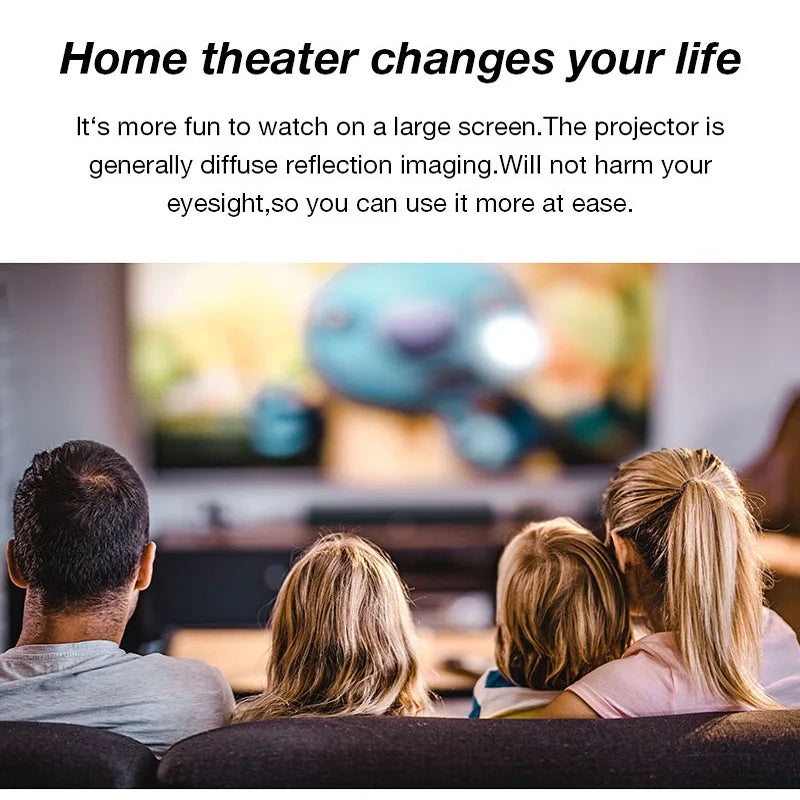 Portable Mini Projector Smart Cinema Pocket LED Projector
