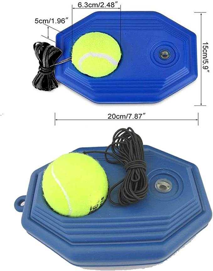 Portable Tennis Rebound Trainer Ball Solo Practice Set