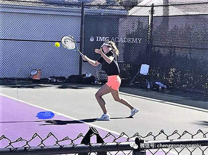 Portable Tennis Rebound Trainer Ball Solo Practice Set
