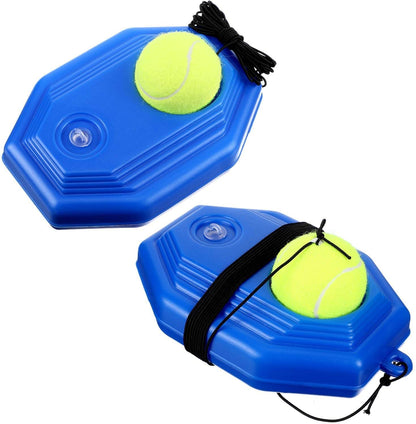 Portable Tennis Rebound Trainer Ball Solo Practice Set