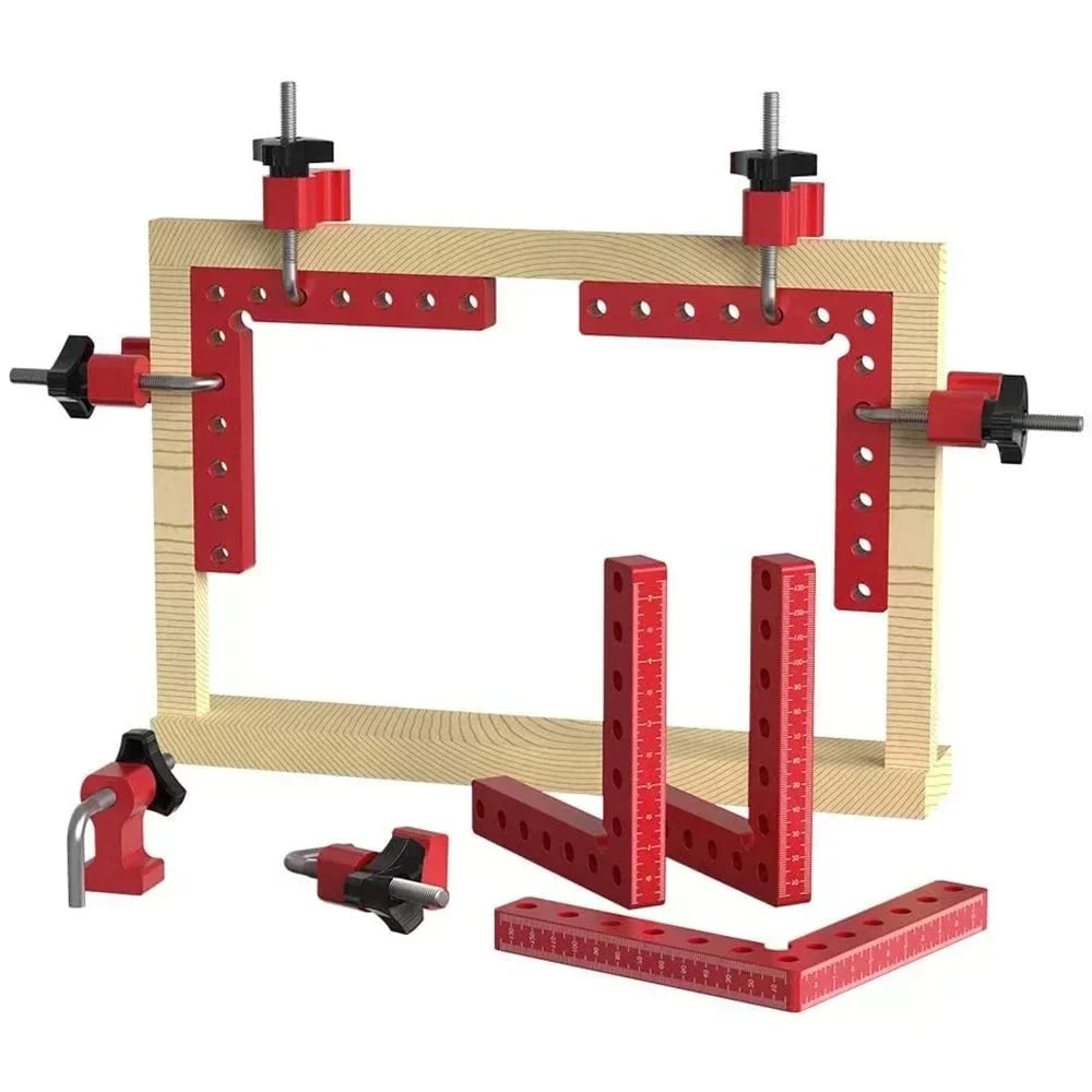 Precision Corner Clamping Squares Woodworking Clamp Set