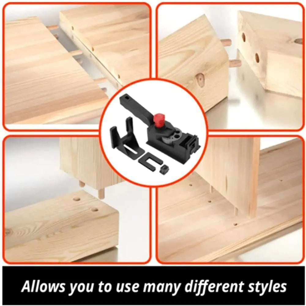 Precision Drill Guide Woodworking Straight Hole Locator