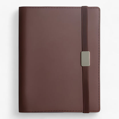 Premium Leather Business Notebook Meeting Planner Journal
