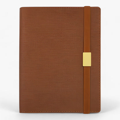 Premium Leather Business Notebook Meeting Planner Journal
