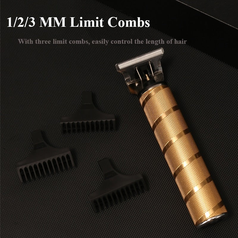 Professional Hair Trimmer Kit Cordless Beard Clipper Set