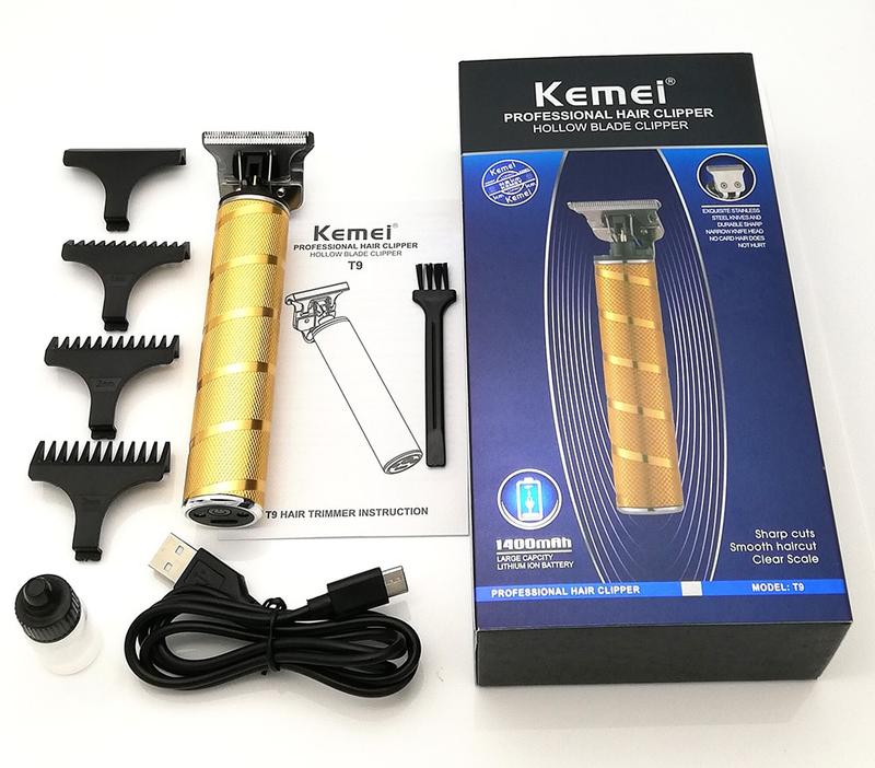 Professional Hair Trimmer Kit Cordless Beard Clipper Set