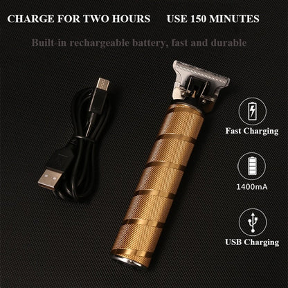 Professional Hair Trimmer Kit Cordless Beard Clipper Set