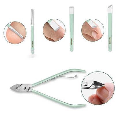 Professional Manicure and Pedicure Nail Care Kit Set
