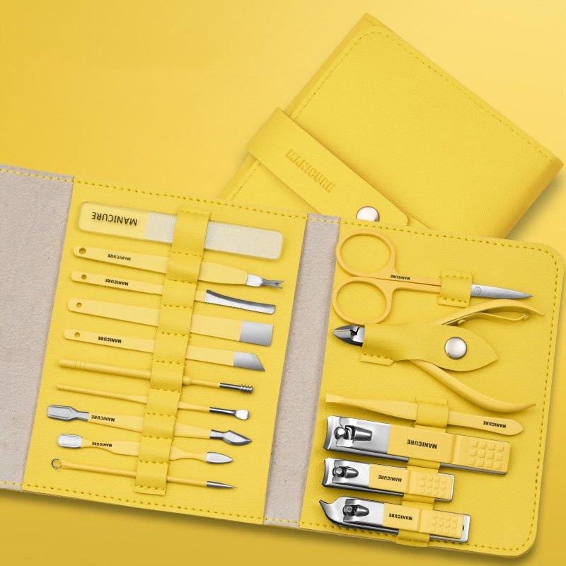 Professional Manicure and Pedicure Nail Care Kit Set