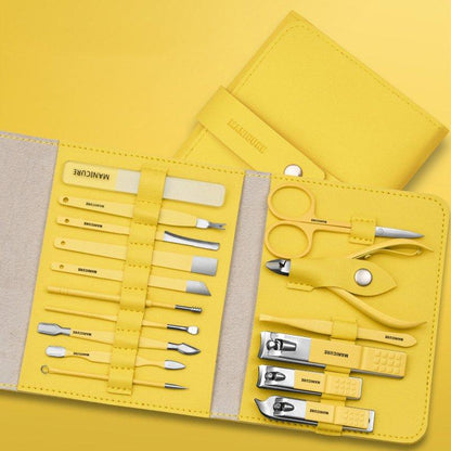 Professional Manicure and Pedicure Nail Care Kit Set