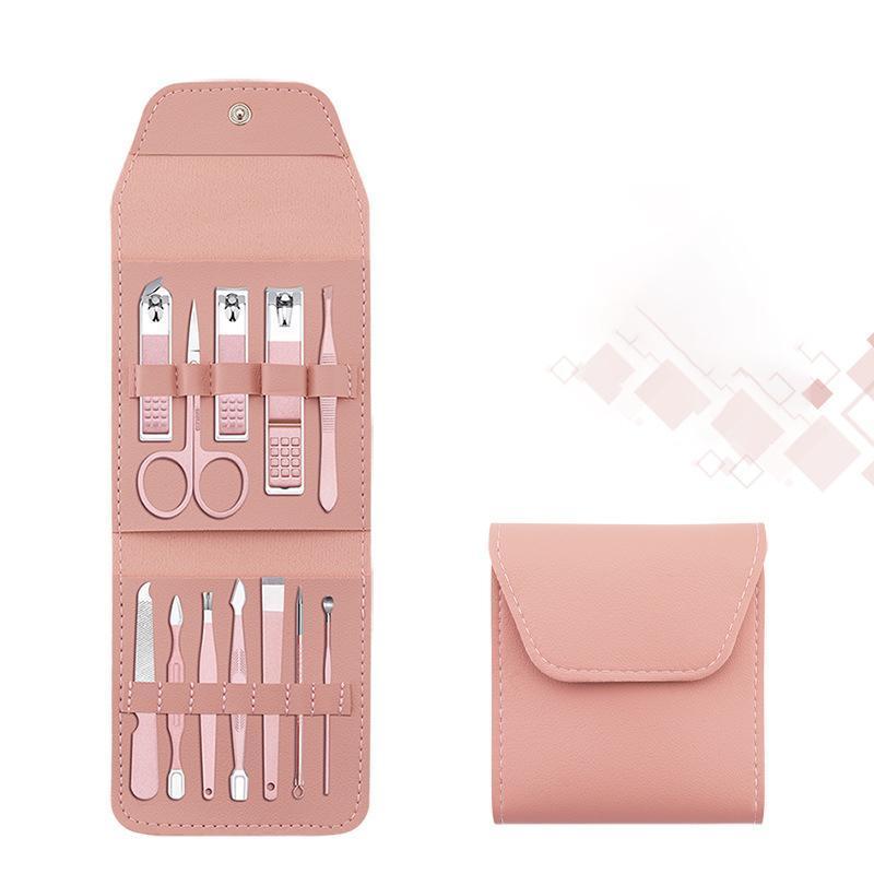 Professional Manicure and Pedicure Nail Care Kit Set