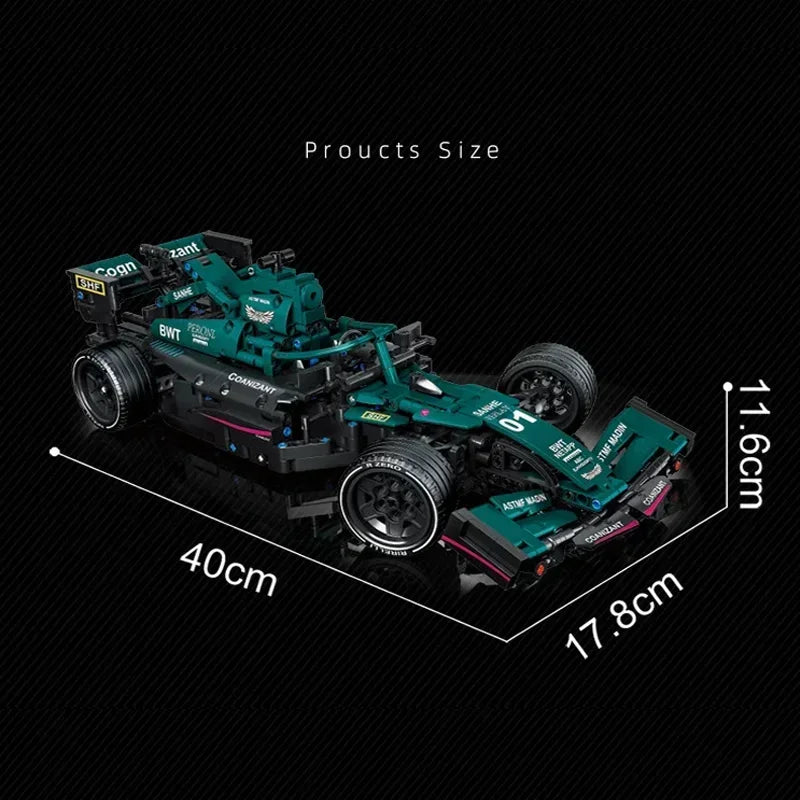 Race Car Model Kit DIY Building Set Large Scale Assembly Toy