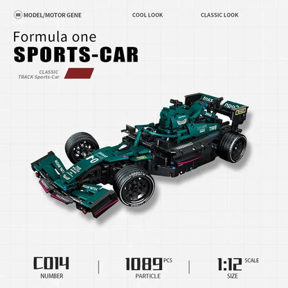 Race Car Model Kit DIY Building Set Large Scale Assembly Toy