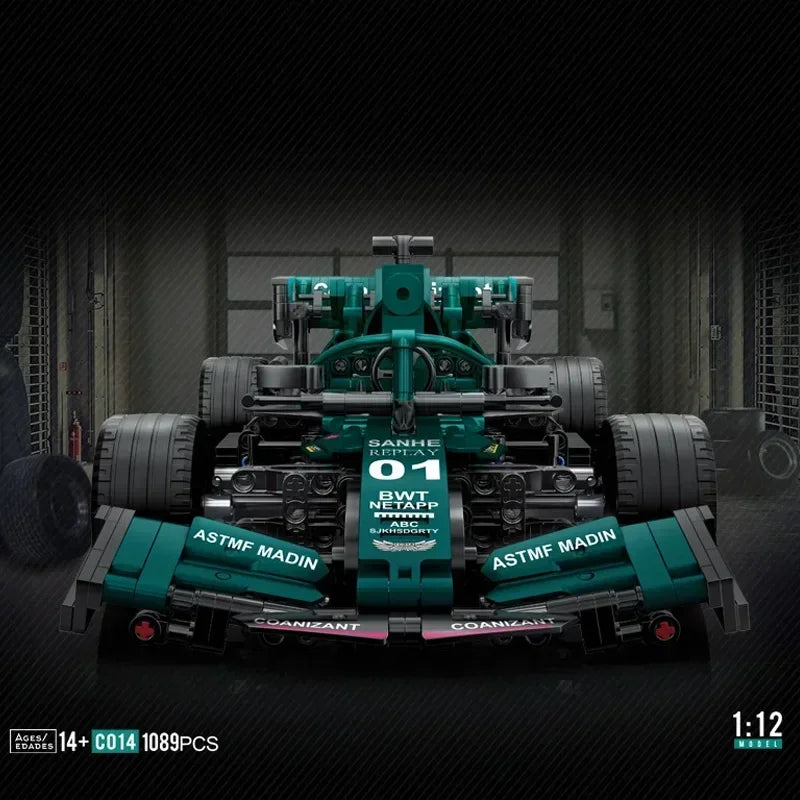 Race Car Model Kit DIY Building Set Large Scale Assembly Toy