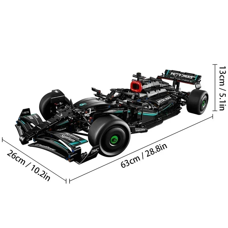 Race Car Model Kit DIY Building Set Large Scale Assembly Toy