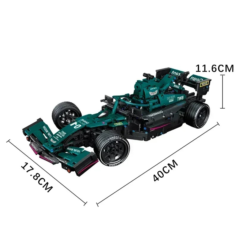 Race Car Model Kit DIY Building Set Large Scale Assembly Toy