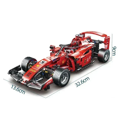 Race Car Model Kit DIY Building Set Large Scale Assembly Toy
