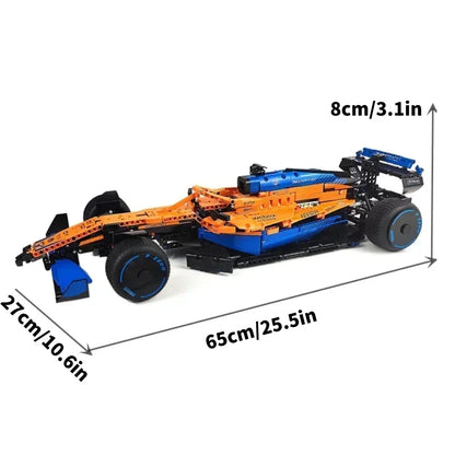 Race Car Model Kit DIY Building Set Large Scale Assembly Toy