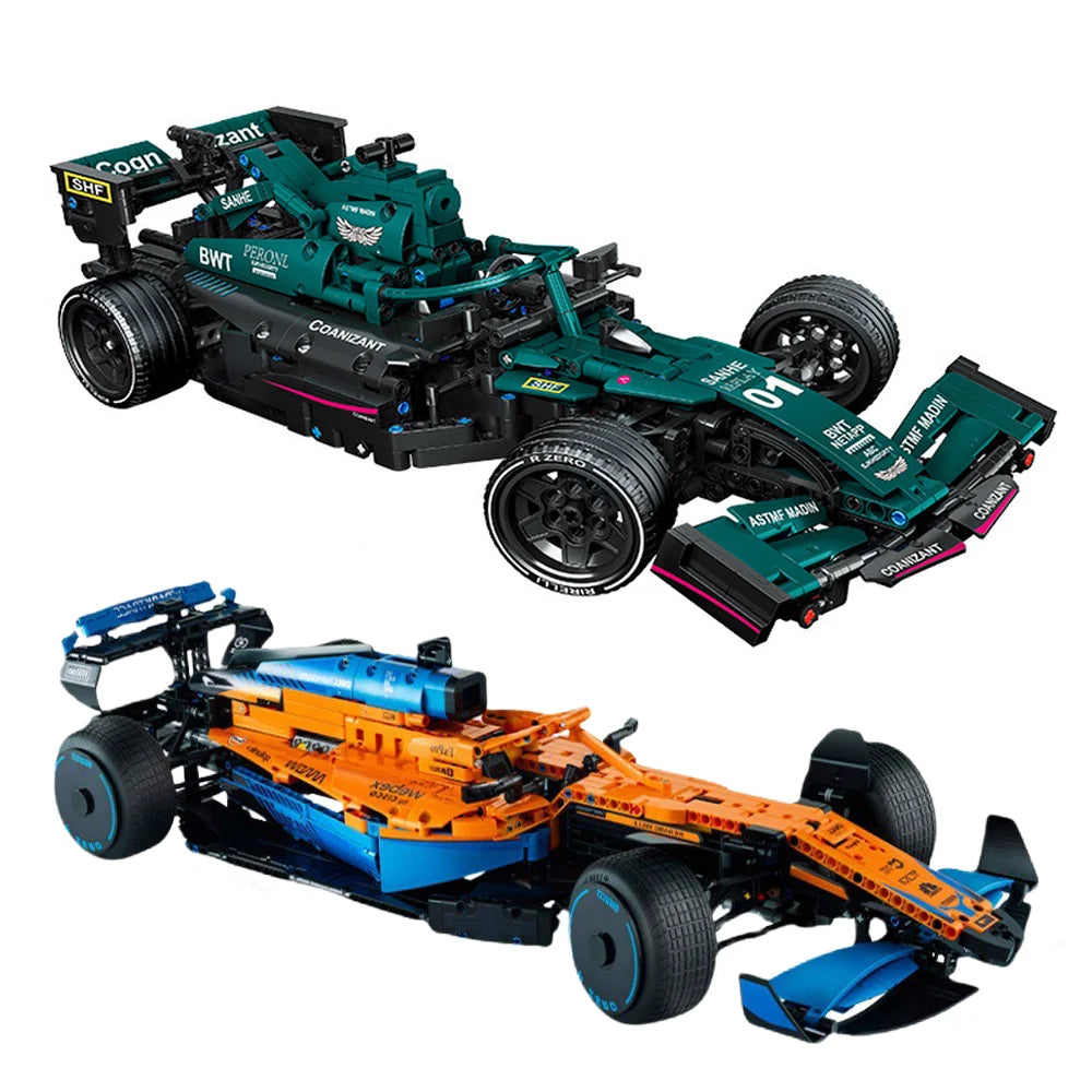 Race Car Model Kit DIY Building Set Large Scale Assembly Toy