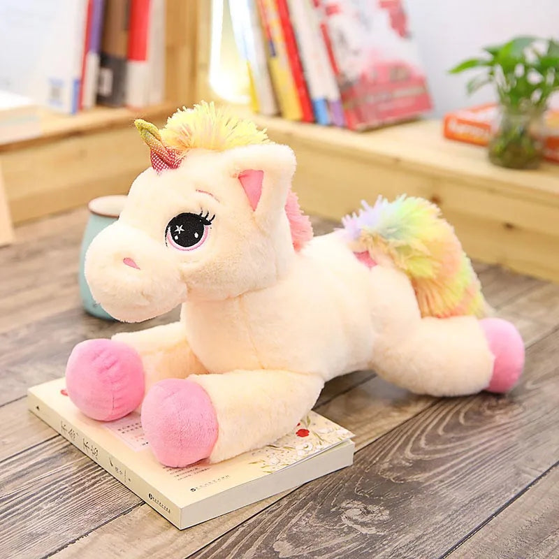 Rainbow Unicorn Plush Toy Large Soft Stuffed Animal Pillow