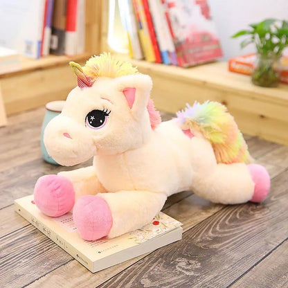 Rainbow Unicorn Plush Toy Large Soft Stuffed Animal Pillow