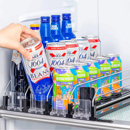 Refrigerator Storage Organizer Space Saving Clear Container