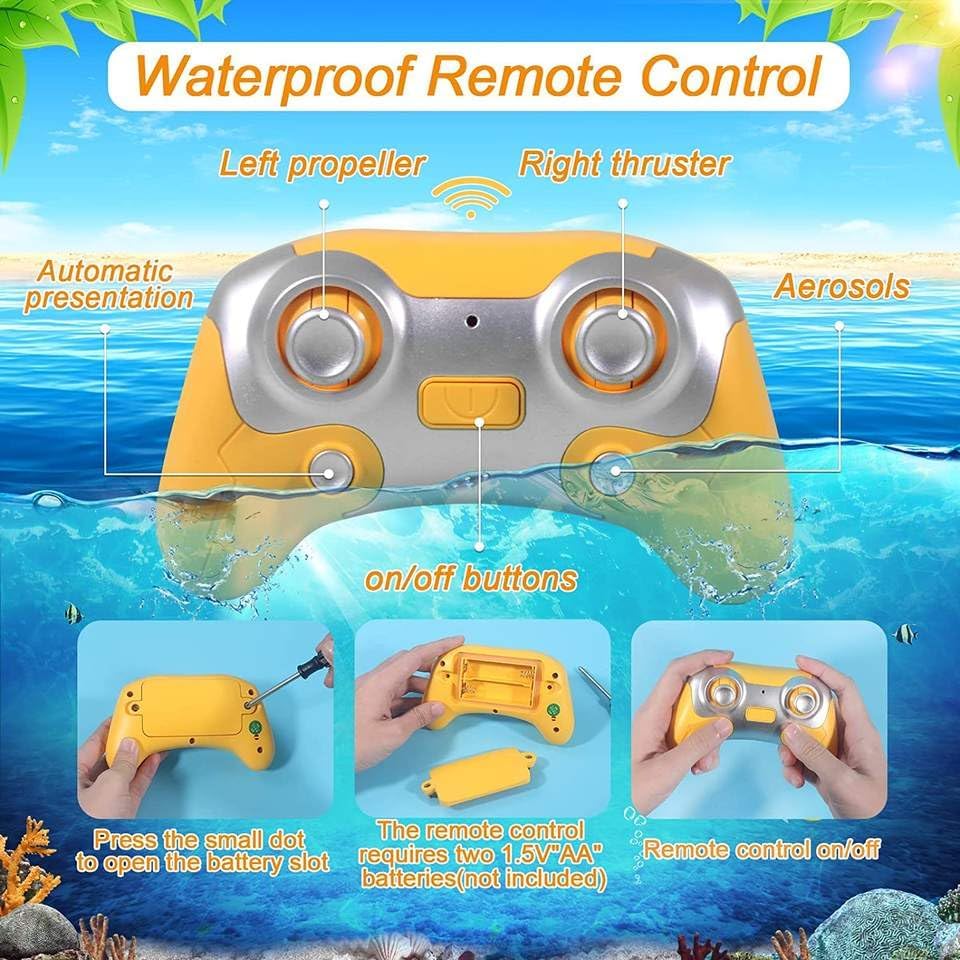 Remote Control Speed Boat Waterproof RC Racing Toy