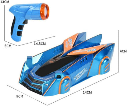 Remote Control Wall Climbing Car Laser Guided RC Car Kids Toy Ceiling Wall Driving Vehicle