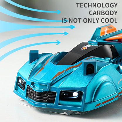 Remote Control Wall Climbing Car Laser Guided RC Car Kids Toy Ceiling Wall Driving Vehicle