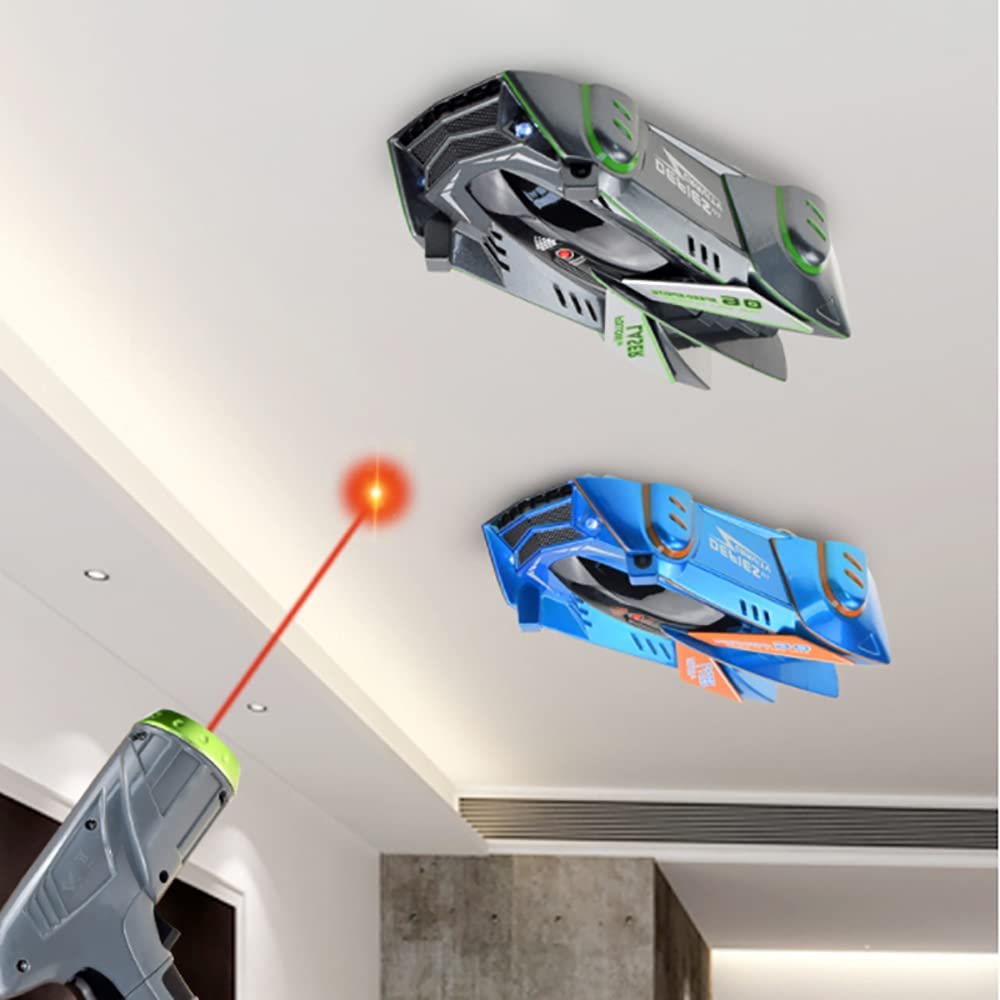 Remote Control Wall Climbing Car Laser Guided RC Car Kids Toy Ceiling Wall Driving Vehicle