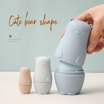 Silicone Nesting Dolls Montessori Stacking Toy Set