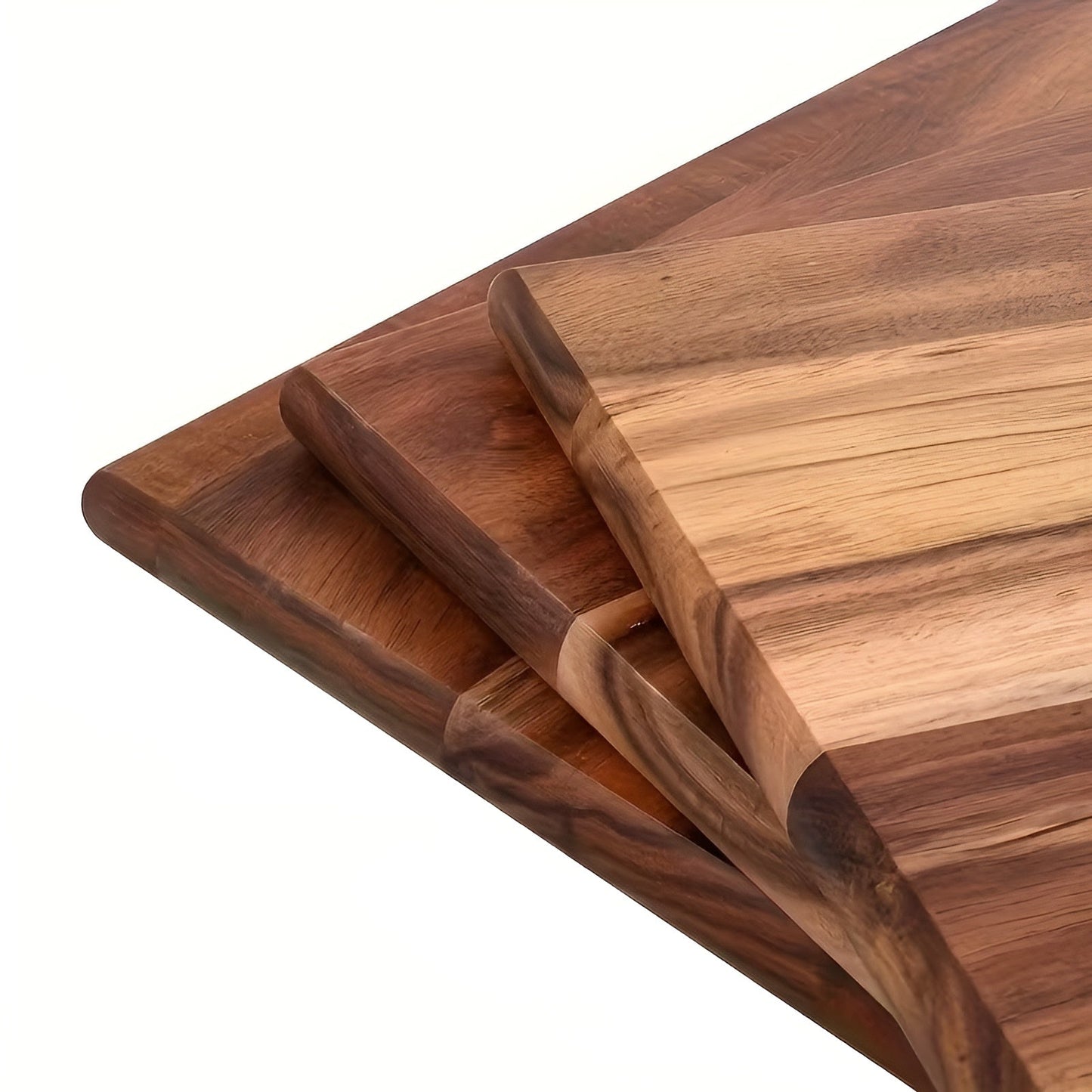 Solid Wood Cutting Board Set Kitchen Chopping Serving Boards