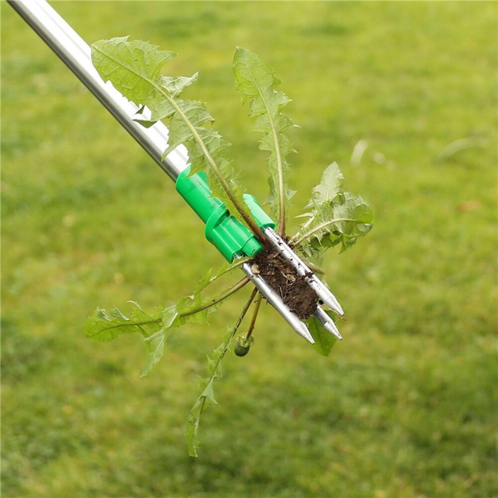 Stand Up Weed Puller Tool Long Handle Garden Weed Remover