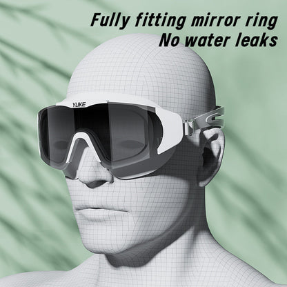 Swimming Goggles HD Anti Fog Waterproof Comfortable Adjustable Fit