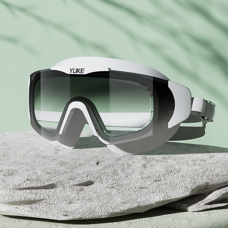 Swimming Goggles HD Anti Fog Waterproof Comfortable Adjustable Fit