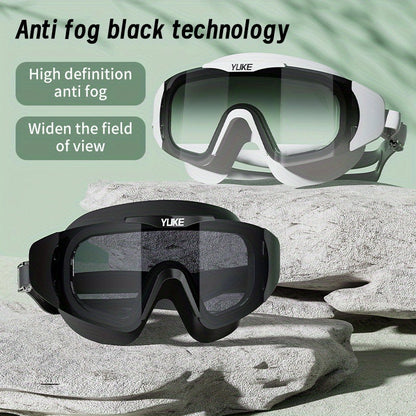 Swimming Goggles HD Anti Fog Waterproof Comfortable Adjustable Fit