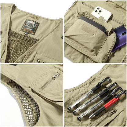 Tactical Outdoor Vest Adjustable Utility Combat Waistcoat