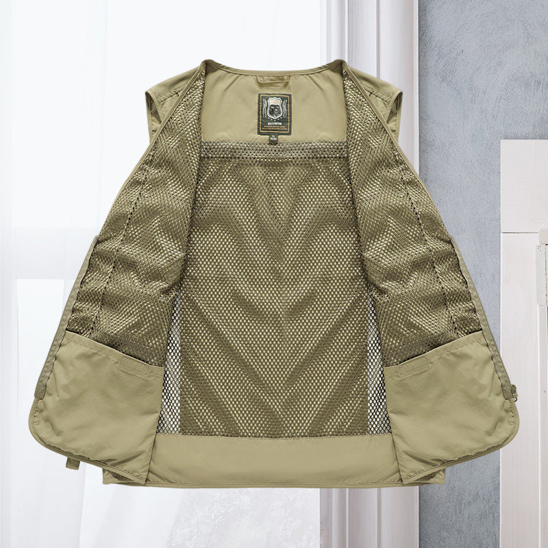 Tactical Outdoor Vest Adjustable Utility Combat Waistcoat