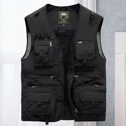 Tactical Outdoor Vest Adjustable Utility Combat Waistcoat